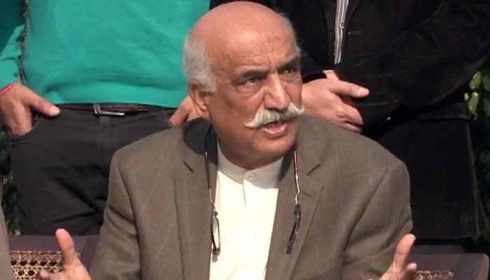 نوازشریف کے بیان پر حکومت فیصلہ کرے اور پارلیمنٹ میں وضاحت دے: خورشید شاہ