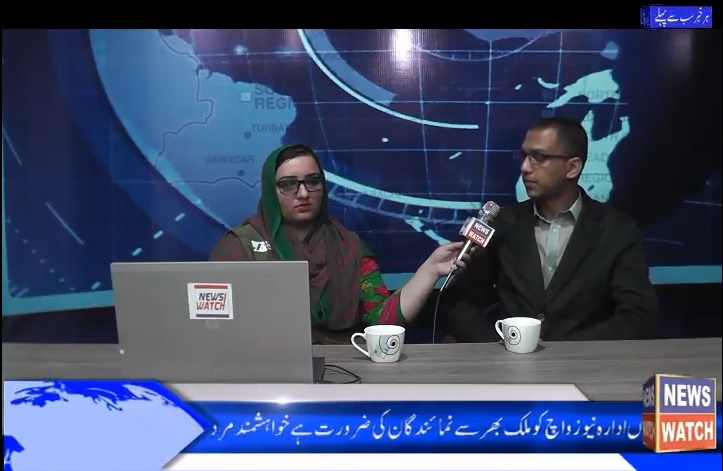 فائزہ شاہ چیف رپورٹر نیوزواچ اسلام آباد کا سہیل صدیق کیساتھ انٹرویو