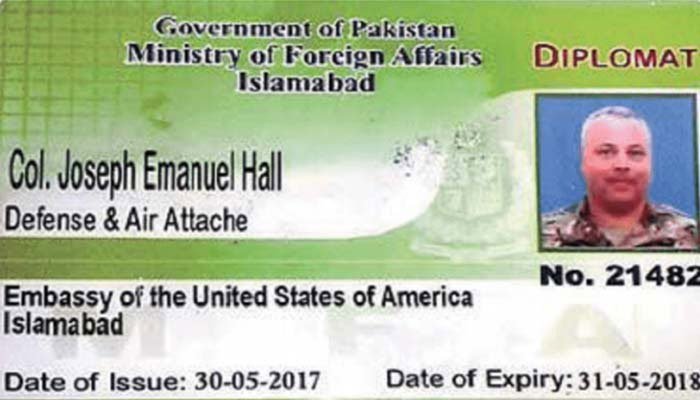 امریکی سفارتکار کرنل جوزف کو امریکا منتقل کرنے کی کوشش ناکام