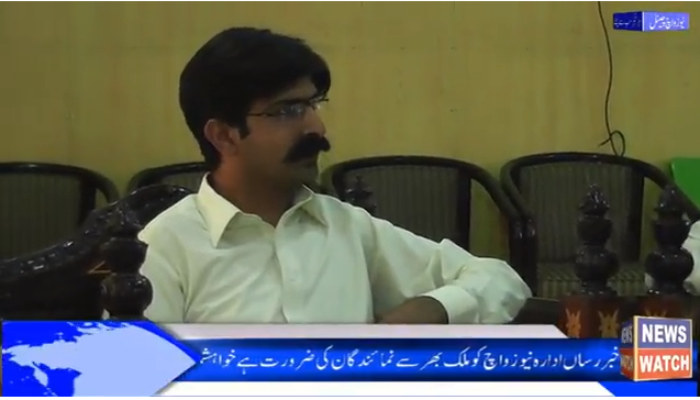 چوہدری مدثر پی ٹٰی آئی کے امیدوار برائے صوبائی اسمبلی حلقہ پی پی 12 راولپنڈی نیوز واچ کے بیوروچیف رضوان منہاس کیساتھ گفتگو کرتے ہوئے