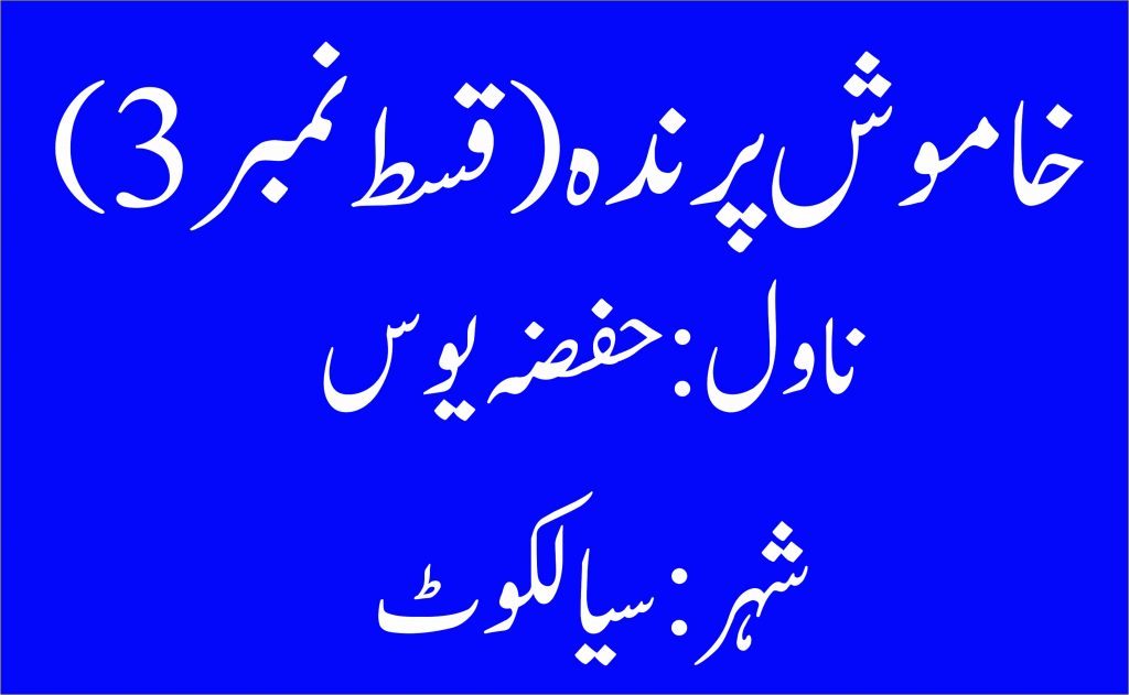 خاموش پرندہ (قسط نمبر 3)