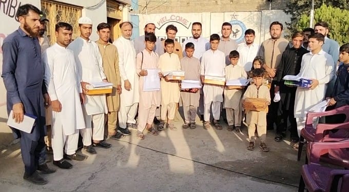 ضلع مہمند کےمیاں منڈی میں الخیر ہائی اسٹوڈنٹس اکیڈمی کی جانب سے یتیم بچوں کے اعزاز میں پروقار تقریب کا انعقاد